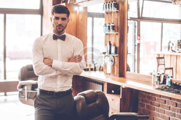 Sharp looks by professional barbers